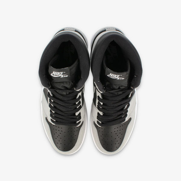 NIKE AIR JORDAN 1 RETRO HIGH OG BLACK/LIGHT SMOKE GREY/WHITE [SHADOW 2.0]