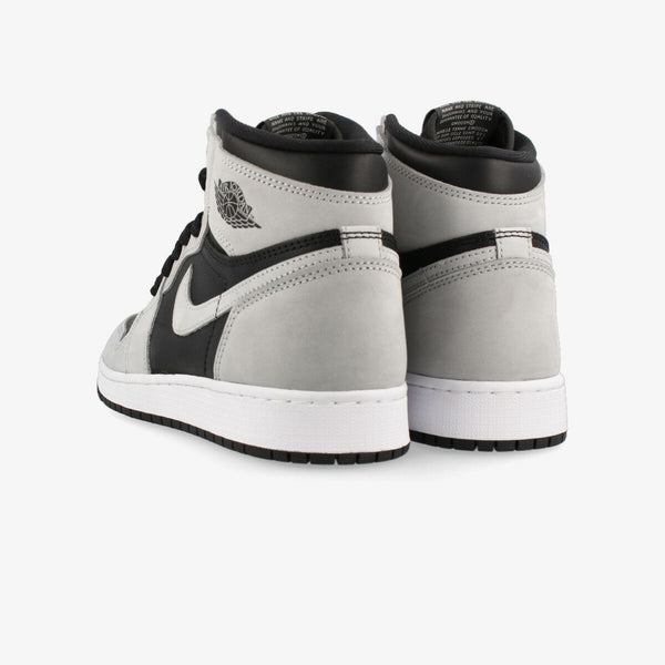 NIKE AIR JORDAN 1 RETRO HIGH OG GS BLACK/LIGHT SMOKE GREY/WHITE 【SHADOW 2.0】