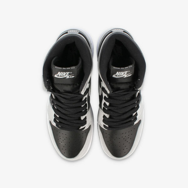 NIKE AIR JORDAN 1 RETRO HIGH OG GS BLACK/LIGHT SMOKE GREY/WHITE [SHADOW 2.0]