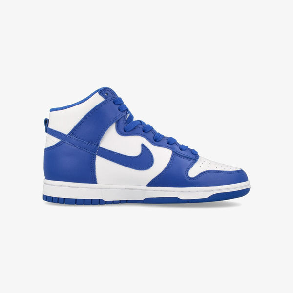 NIKE DUNK HIGH RETRO WHITE/GAME ROYAL – KICKS LAB.