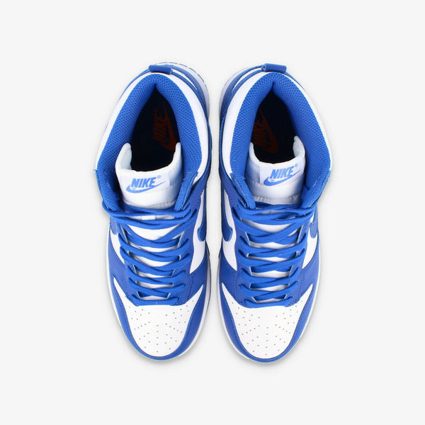 NIKE DUNK HIGH RETRO WHITE/GAME ROYAL – KICKS LAB.