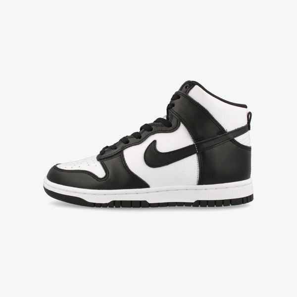 nike wmns dunk high black and white