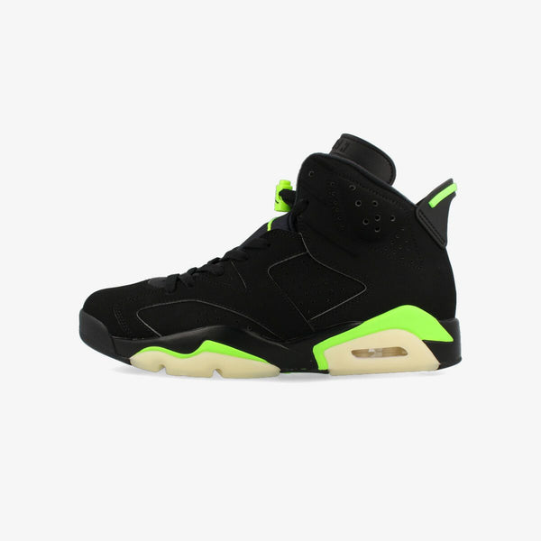 NIKE AIR JORDAN 6 RETRO BLACK/ELECTRIC GREEN