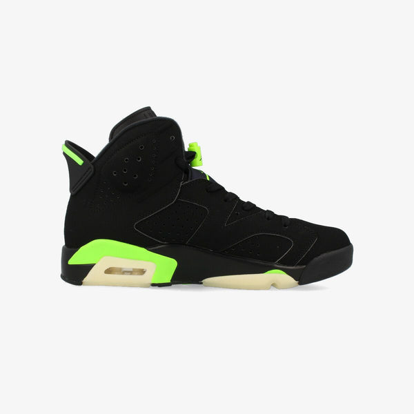 NIKE AIR JORDAN 6 RETRO BLACK/ELECTRIC GREEN