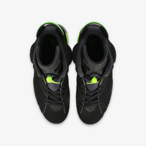 NIKE AIR JORDAN 6 RETRO BLACK/ELECTRIC GREEN