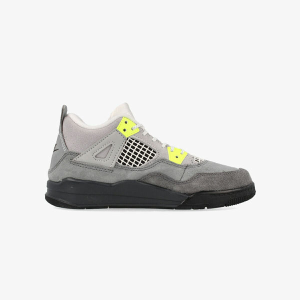 NIKE AIR JORDAN 4 RETRO SE PS COOL GREY/VOLT 【‘95 NEON】