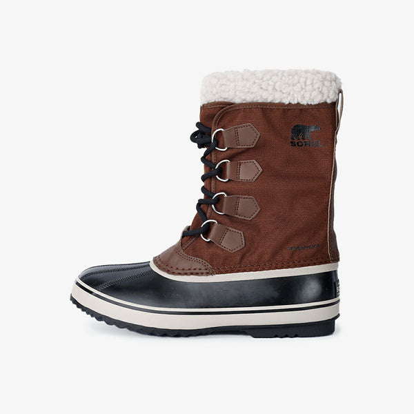 SOREL 1964 PAC NYLON WP TOBACCO/BLACK