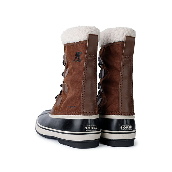 SOREL 1964 PAC NYLON WP TOBACCO/BLACK