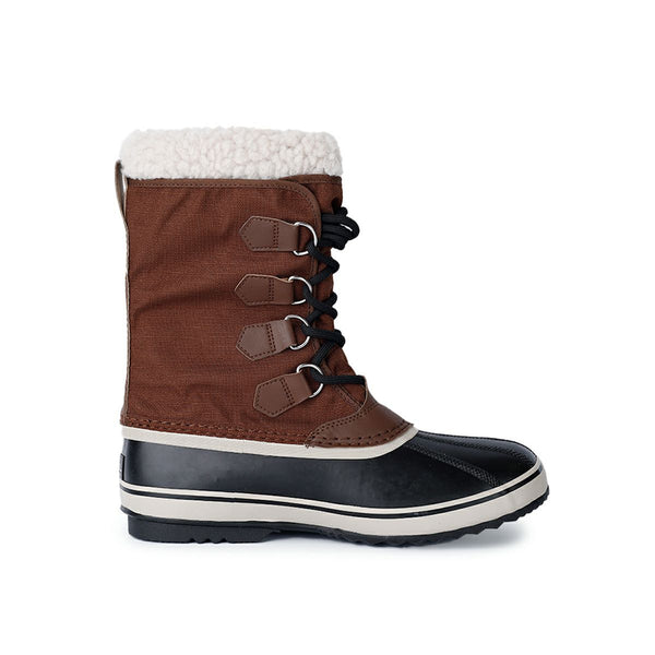 SOREL 1964 PAC NYLON WP TOBACCO/BLACK