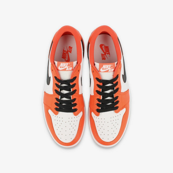 NIKE AIR JORDAN 1 LOW OG ORANGE/WHITE/BLACK [SHATTERED BACKBOARD]