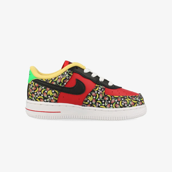 NIKE AIR FORCE 1 TD UNIVERSITY RED/WHITE/GREEN SPARK/BLACK