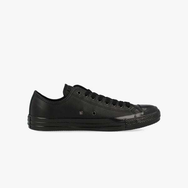 CONVERSE LEATHER ALL STAR US OX BLACKMONOCHROME