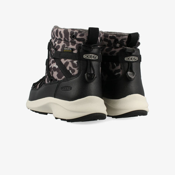 KEEN WOMEN UNEEK SNK CHUKKA II WP ANIMAL PRINT/SLIVER BLIRCH