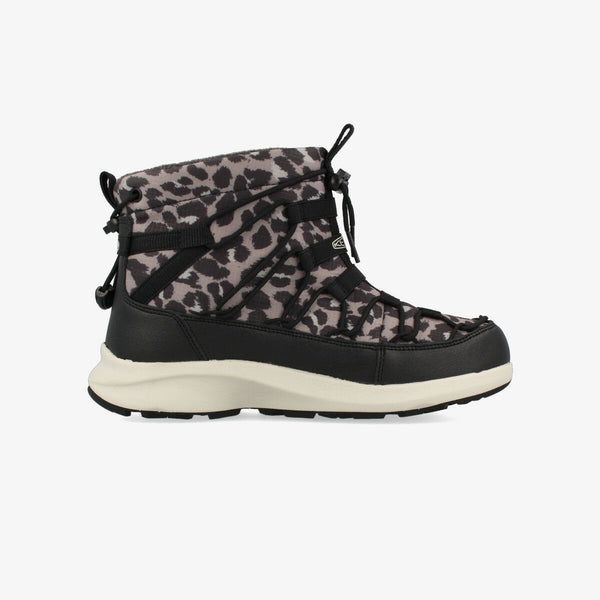 KEEN WOMEN UNEEK SNK CHUKKA II WP ANIMAL PRINT/SLIVER BLIRCH