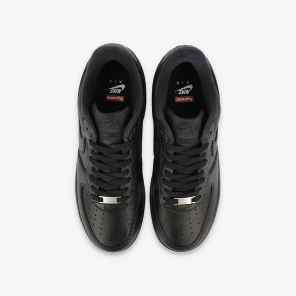 NIKE AIR FORCE 1 LOW SUPREME BLACK/BLACK/BLACK 【BOX LOGO】