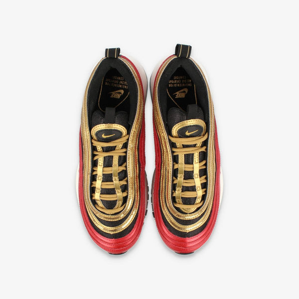 NIKE WMNS AIR MAX 97 UNIVERSITY RED/METALLIC GOLD/BLACK/WHITE