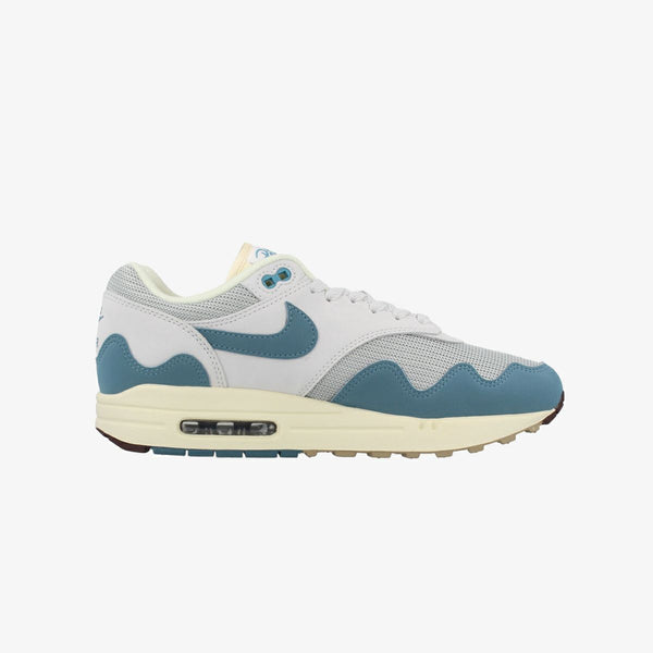 NIKE AIR MAX 1 PATTA METALLIC SILVER/NOISE AQUA/PURE PLATINUM