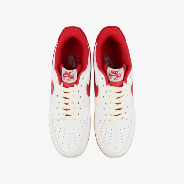 NIKE AIR FORCE 1 '07 LV8 WHITE/GYM RED/SAIL/WHITE