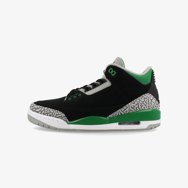 NIKE AIR JORDAN 3 RETRO BLACK/PINE GREEN/CEMENT GREY/WHITE ct8532