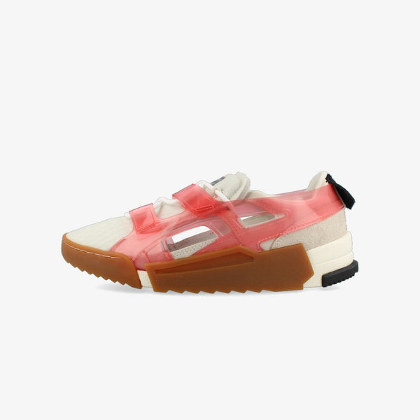 Onitsuka Tiger BIG LOGO RUNNER SANDAL CREAM/FIERY RED