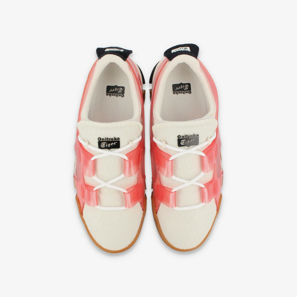 Onitsuka Tiger BIG LOGO RUNNER SANDAL CREAM/FIERY RED