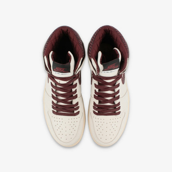 NIKE AIR JORDAN 1 RETRO HIGH OG SP SAIL/BRGNDY CRUSH/PEARL WHITE/BLACK [A Ma Maniere]