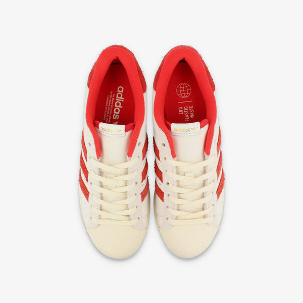 adidas SUPERSTAR 82 CLOUD WHITE/VIVID RED/CREAM WHITE