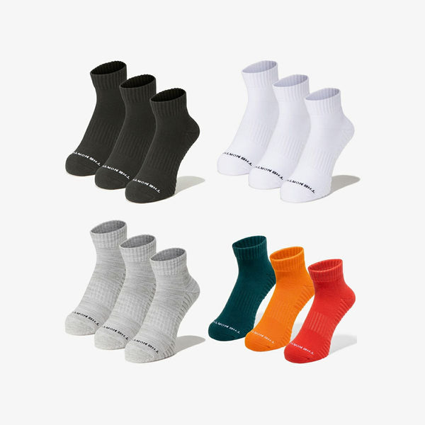 THE NORTH FACE RUNNING UNEVEN DRY 3P ANKLE SOCKS