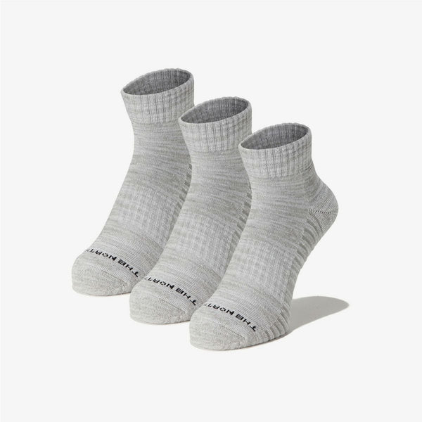 THE NORTH FACE RUNNING UNEVEN DRY 3P ANKLE SOCKS