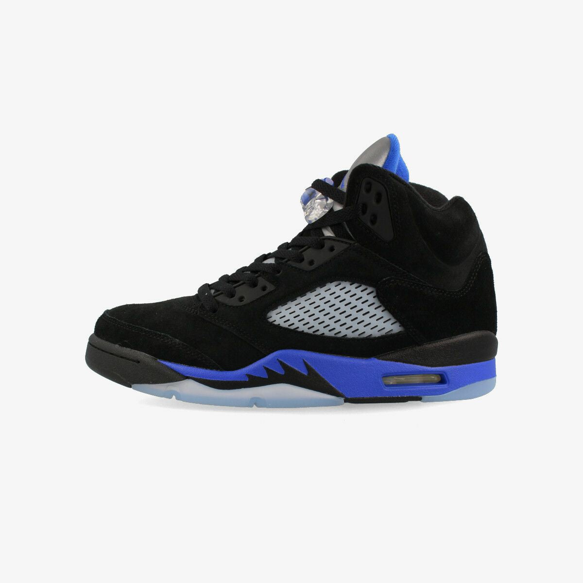 NIKE AIR JORDAN 5 RETRO BLACK/RACER BLUE/REFLECTIVE SILVER ct4838