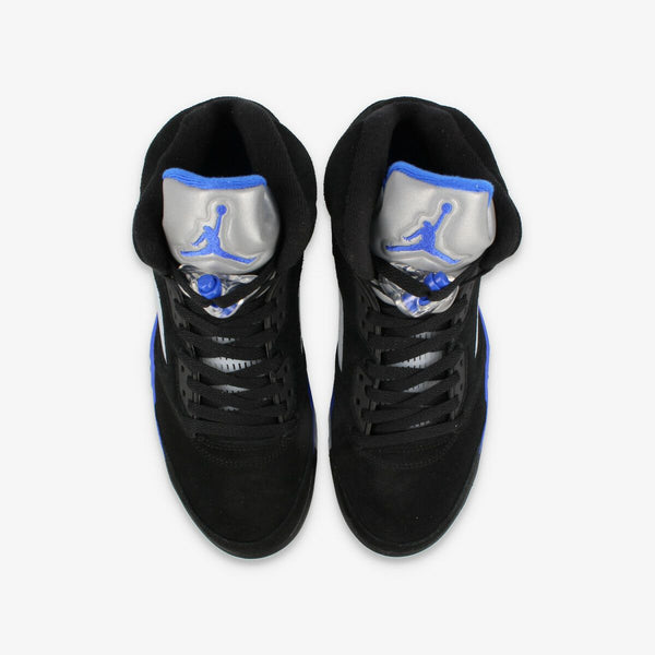 NIKE AIR JORDAN 5 RETRO BLACK/RACER BLUE/REFLECTIVE SILVER