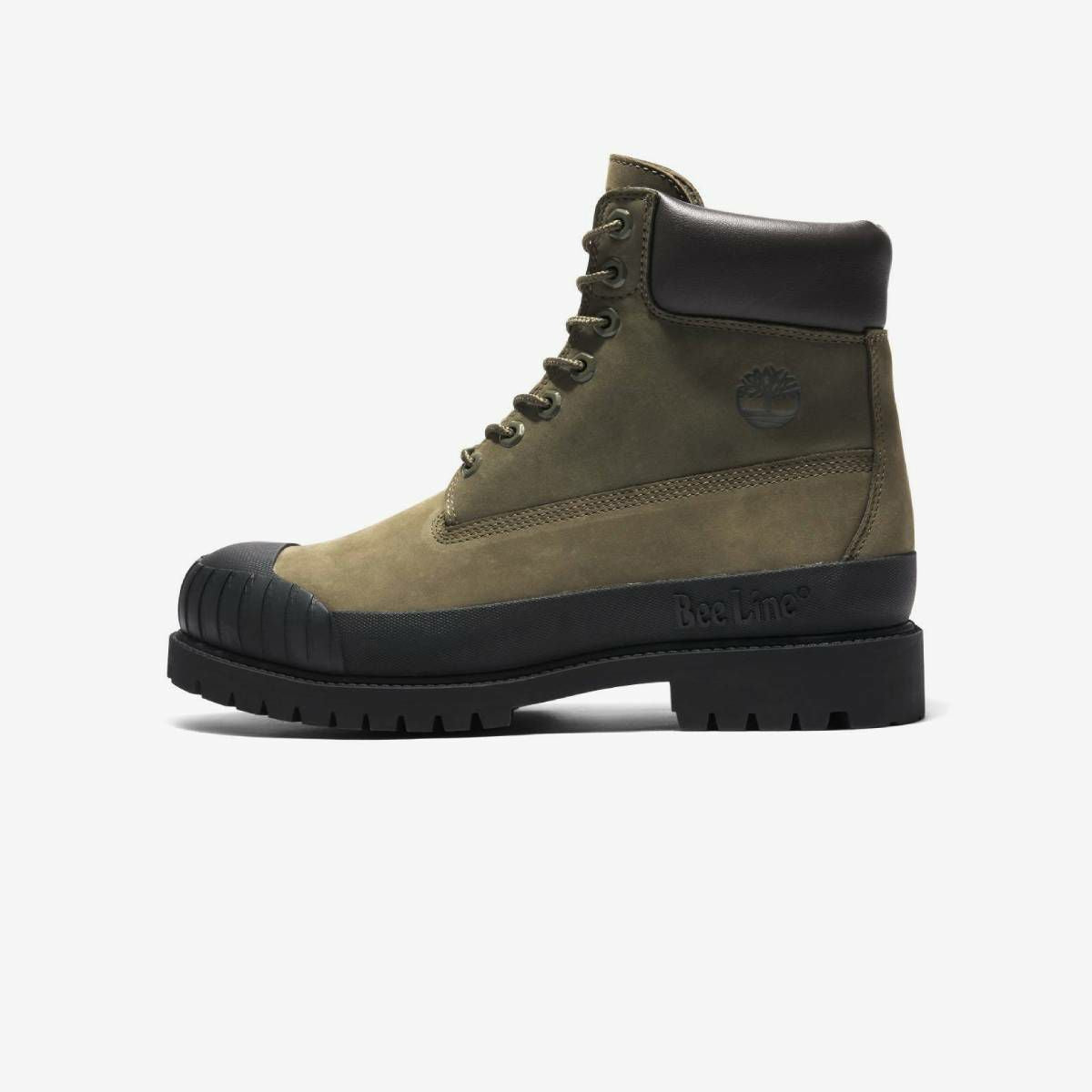 TIMBERLAND x Bee Line 6inch PREMIUM RUBBER TOE WP BOOT DARK GREEN