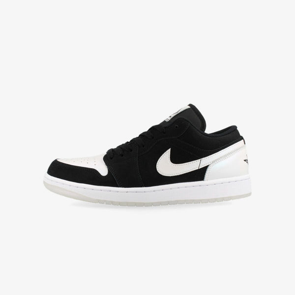 NIKE AIR JORDAN 1 LOW SE BLACK/BLACK/MULTI COLOR/WHITE