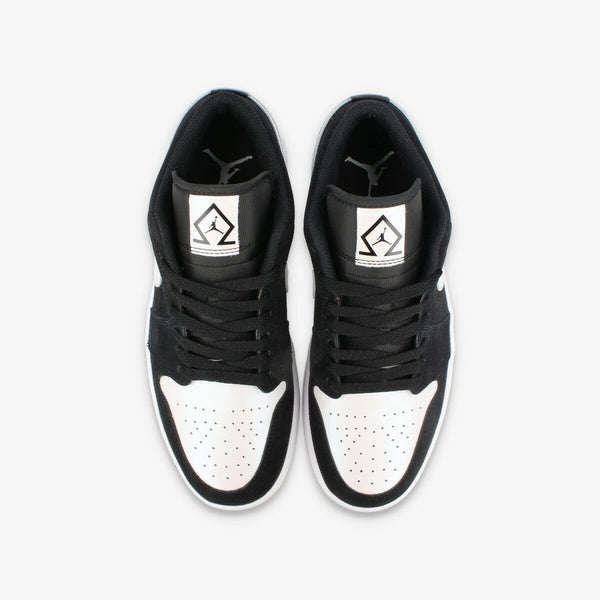 NIKE AIR JORDAN 1 LOW SE BLACK/BLACK/MULTI COLOR/WHITE