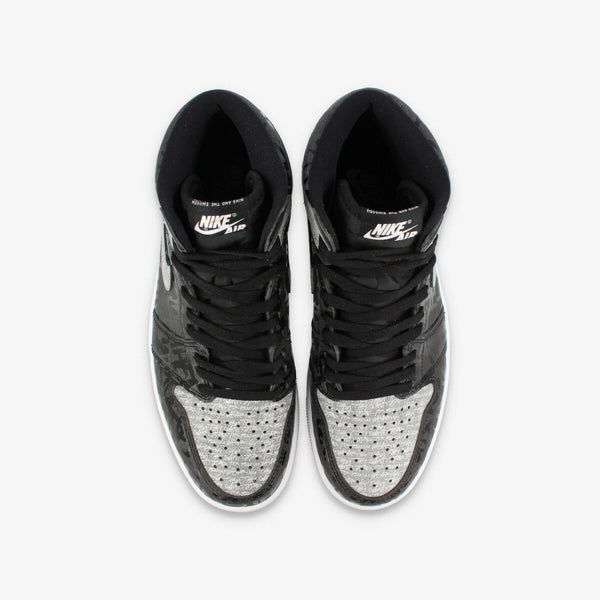 NIKE AIR JORDAN 1 RETRO HIGH OG BLACK/WHITE/PARTICLE GREY 【REBELLIONAIRE】