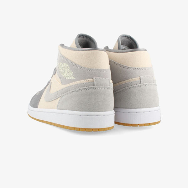 NIKE AIR JORDAN 1 MID SE COCONUT MILK/COCONUT MILK/PARTICLE GREY