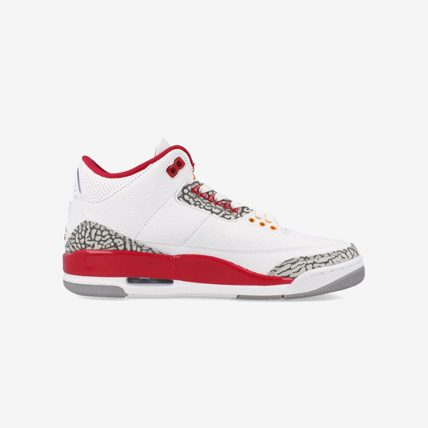 NIKE AIR JORDAN 3 RETRO WHITE/BRONZE/CARDINAL RED/CEMENT GRAY [CARDINAL]