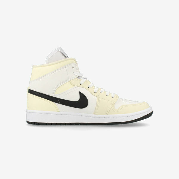 NIKE WMNS AIR JORDAN 1 MID COCONUT MILK/BLACK