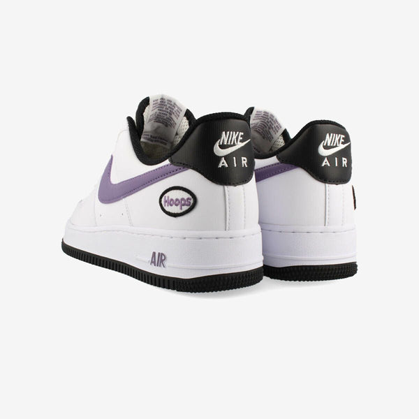 NIKE AIR FORCE 1 '07 LV8 WHITE/CANYON PURPLE/BLACK/WHITE