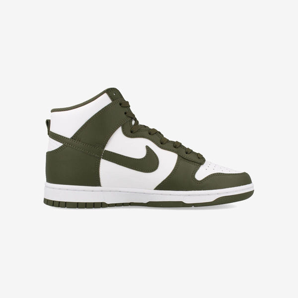 NIKE DUNK HIGH RETRO WHITE/CARGO KHAKI