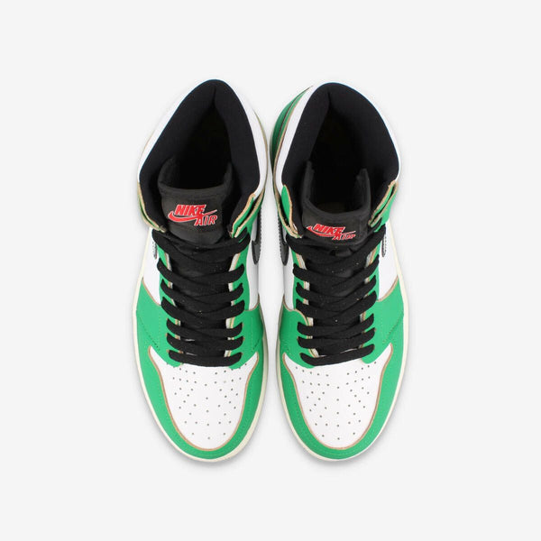 NIKE WMNS AIR JORDAN 1 RETRO HIGH OG LUCKY GREEN/BLACK/WHITE/SAIL