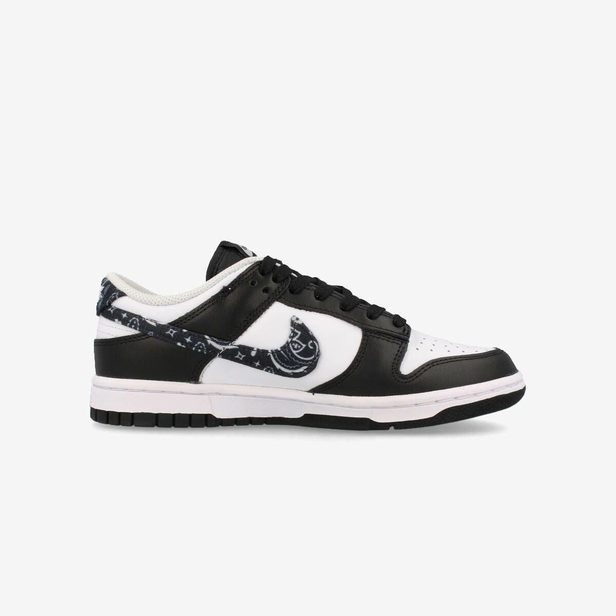 NIKE WMNS DUNK LOW WHITE/BLACK/WHITE/BLACK 【PAISLEY】