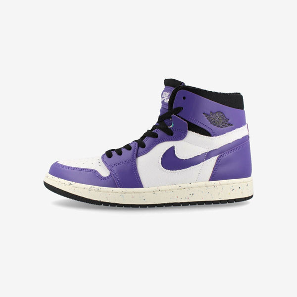 NIKE AIR JORDAN 1 ZOOM AIR CMFT WHITE/CRATER PURPLE/BLACK