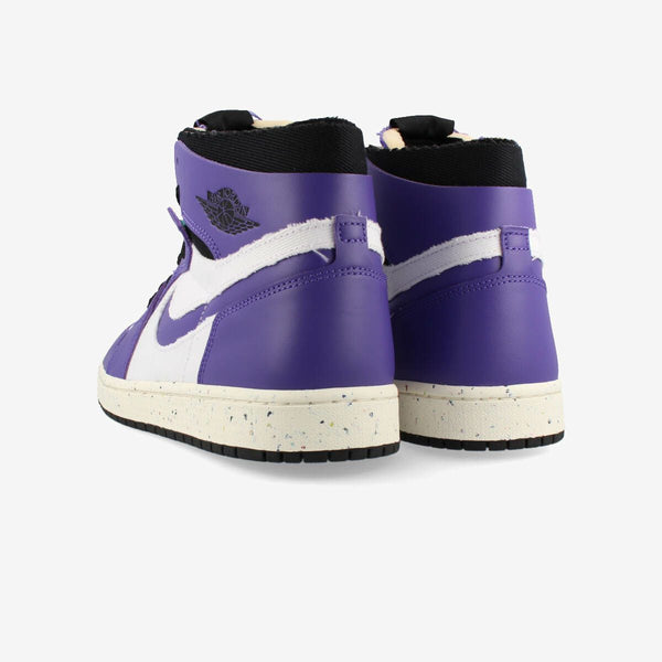 NIKE AIR JORDAN 1 ZOOM AIR CMFT WHITE/CRATER PURPLE/BLACK