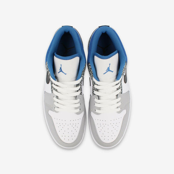 NIKE AIR JORDAN 1 LOW SE WHITE/DARK MARINA BLUE/BLACK/CEMENT GREY 【TRUE BLUE】