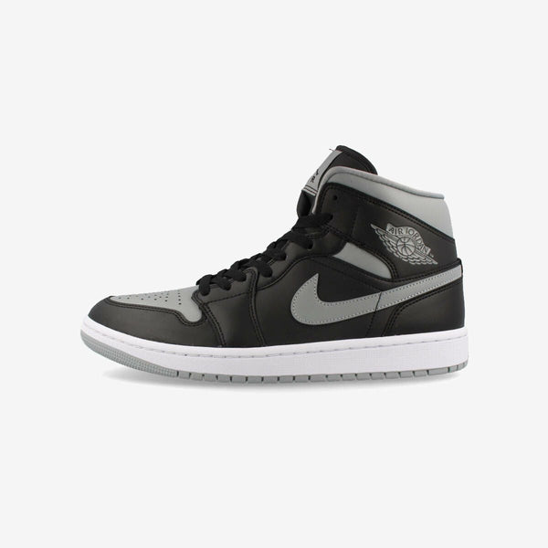 NIKE WMNS AIR JORDAN 1 MID BLACK/MEDIUM GRAY