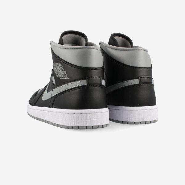 NIKE WMNS AIR JORDAN 1 MID BLACK/MEDIUM GRAY