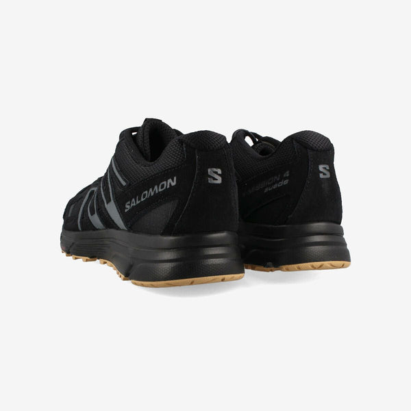 SALOMON X-MISSION 4 SUEDE BLACK/EBONY/GUM