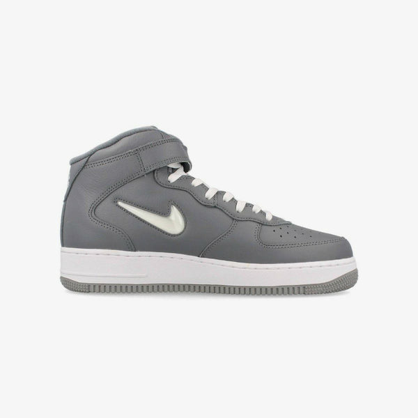 NIKE AIR FORCE 1 MID QS COOL GRAY/WHITE/METALLIC SILVER [NYC]