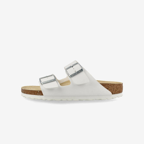 BIRKENSTOCK ARIZONA BIRKO-FLOR WHITE 【NARROW】